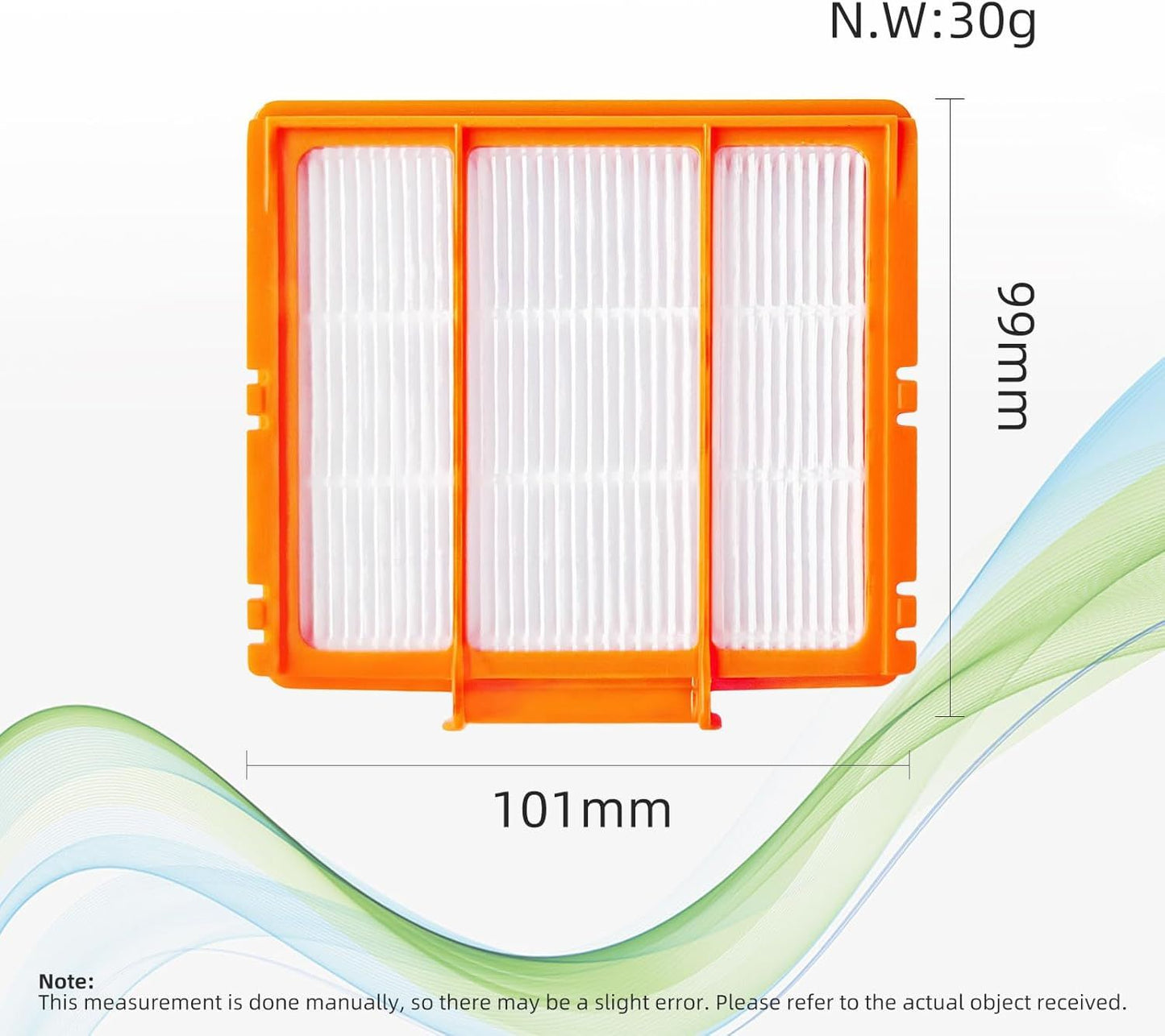 6 Pcs Replacement Pre-Motor ilter Compatible or Shark AV251WAXUS AV2511AE AV2501S AV2501AE RV2610WA UR2500SR UR250BEOUS AI Ultra Vacuum Robots Saver Kit Alternative to Part NO. XPRRV2500