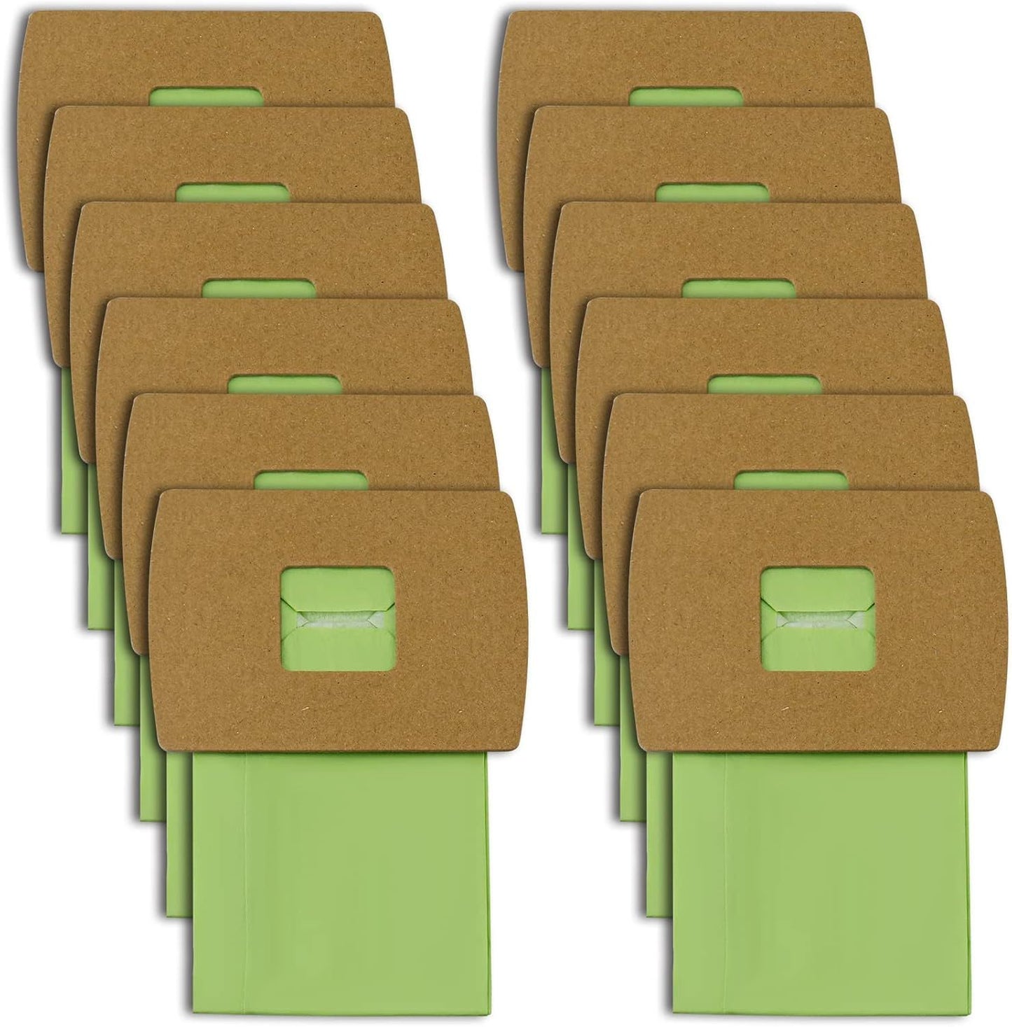 PKBB12DW Type BB Compact Canister Vacuum Bags Replacement or Oreck XL Buster B Canister Handheld Vacuum Cleaner BB180 BB280 BB850 BB870 BB900 BB1000 MV160 CC1600, 12 Pack