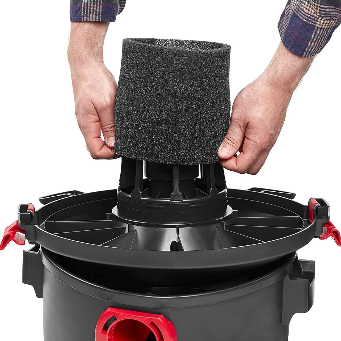 3 Pack 90585 oam Sleeve V2001 oam Replacements ilters Compatible with Most Shop-Vac Wet/Dry Vacuum Cleaners 5 Gallon and Above, Vacmaster & Genie Shop Vacuum Cleaner, Replace Parts # 9058500