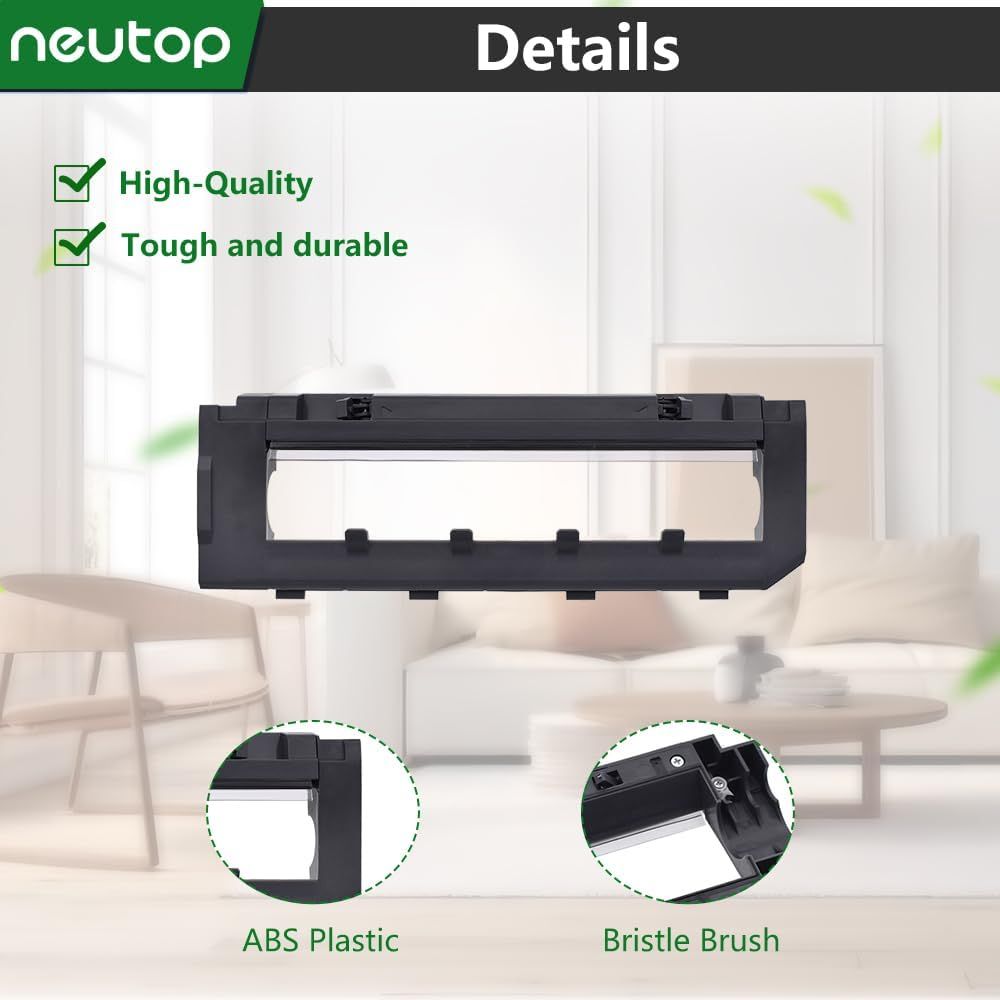 Replacement Brush Covers Guards Compatible with  S7, S7+ MaxV Plus/Ultra, Q5, Q5+, Q7 Max/Max+, Robot Vacuum Cleaners, 2-Pack