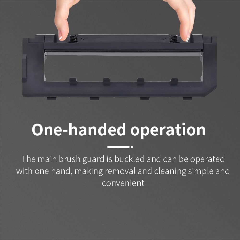 Replacement Brush Covers Guards Compatible with  S7, S7+ MaxV Plus/Ultra, Q5, Q5+, Q7 Max/Max+, Robot Vacuum Cleaners, 2-Pack