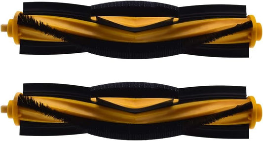 Brush Rollers Compatible with Ecovacs Deebot OZMO 920, 950, T5, T8 aivi, T9, N8 Pro, X1 Turbo/Plus, T10 Plus, N10, Robot Vacuums, 2-Pack.