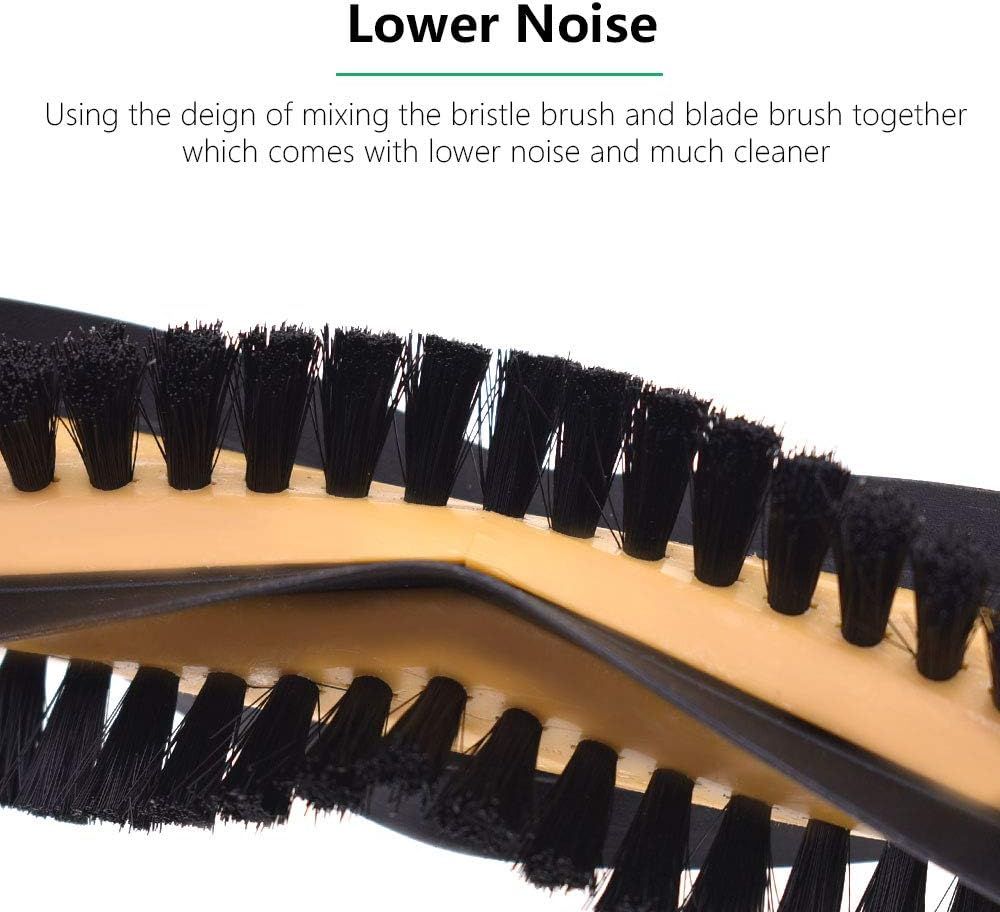 Brush Rollers Replacement Compatible with Ecovacs Deebot N79S N79 DN622 DN622.11 DN622.31 N79W N79se and Deebot 500 DC3G Robotic Vacuum Cleaners, 3-Pack.