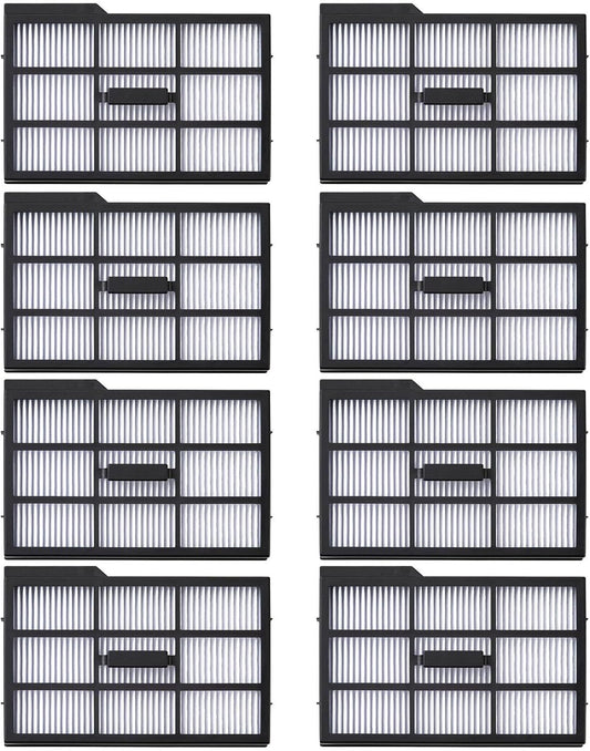 Replacement HEPA ilters Compatible with euy E28 E25 (New Version) Robot Vacuums Parts High-Eiency ilter Accessories, 8-Pack