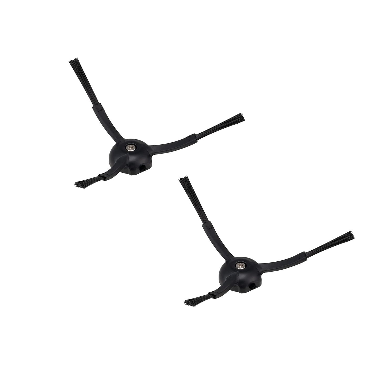 Side Brushes Replacement (2 Pieces) or S8 Pro Ultra, S7 Max Ultra, Qrevo,  Qrevo Slim, Series o S7 MaxV/S7/Q7Max/Q8 Max/S8/Q7/Q5/S6/S5/S4/E5/E4/E3/E2 Robot Vacuum Cleaner, Black