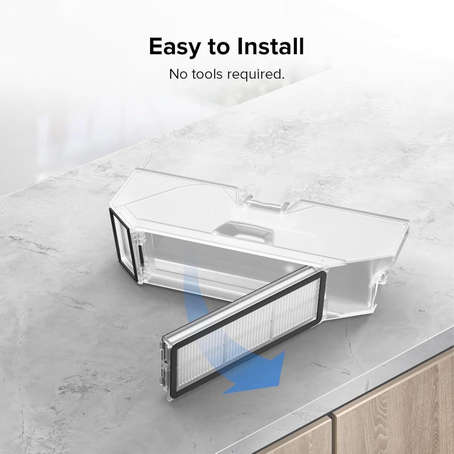 2 Pack Washable ilter or  Qrevo MaxV, Qrevo S, Qrevo Plus, Qrevo Pro, Qrevo Curv, Qrevo Curv S5X, Qrevo Edge, Qrevo Edge S5A QV 35A Robot Vacuum Cleaners