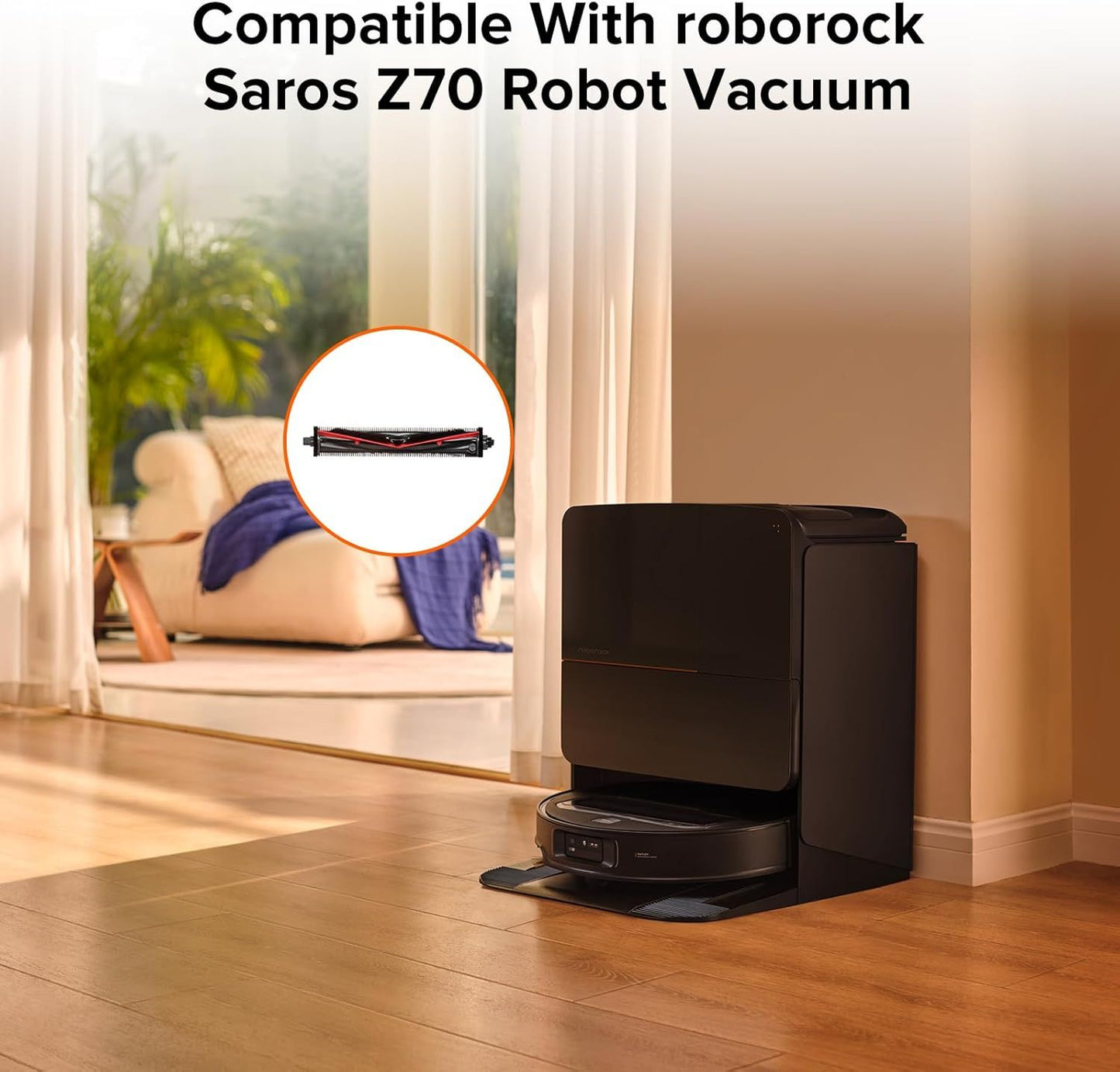 Main Brush Replacement Saros Z70 Robot Vacuum Cleaner