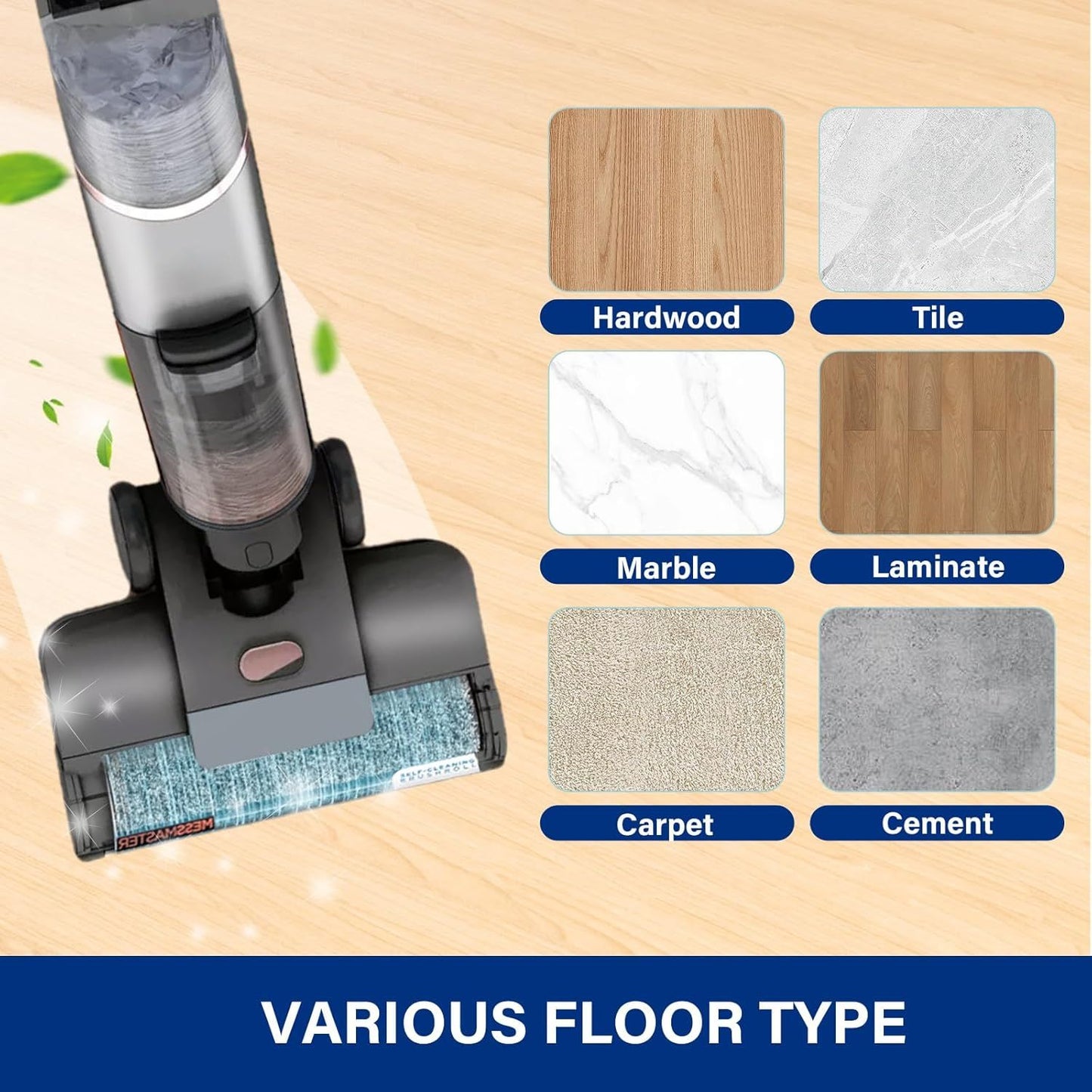 WD161 Roller and ilter or Shark HydroVac MessMaster Wet Dry Vacuum Cleaner WD161 WD261 AW261
