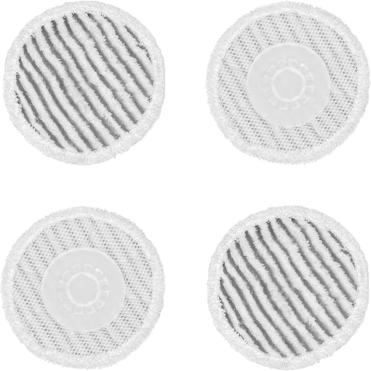 S8201 Pads Replacement Steam Mop Pads or Shark S8201 S7001 S8001 S7201 S7000AMZ S7000 S7005 S7020 S7001C Series Steam & Scrub All-in-One Scrubbing Mop, 4 Pack