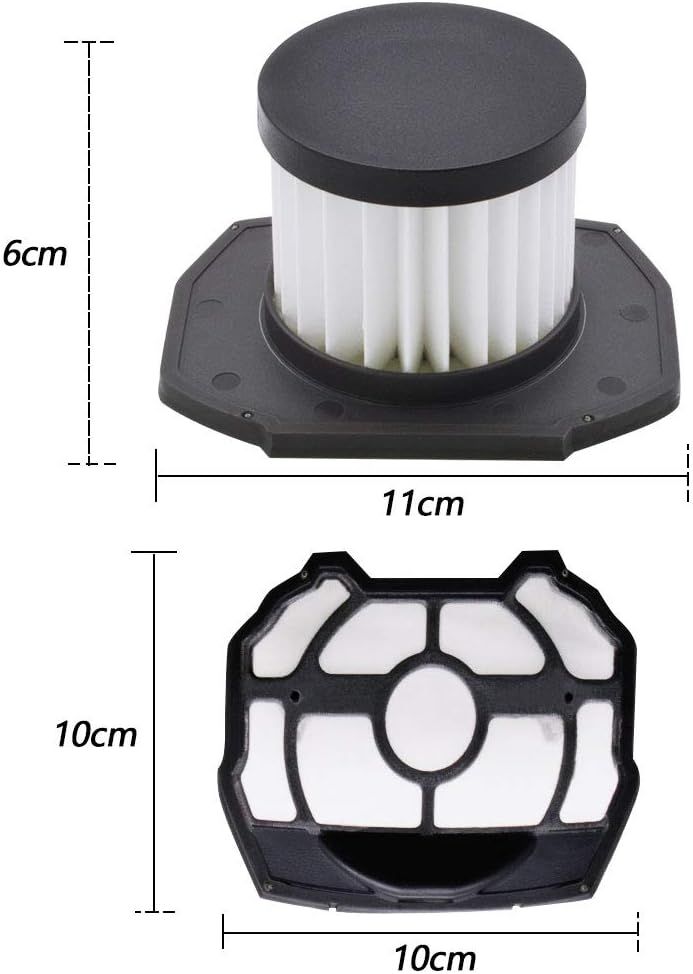 4 Pack ilter Replacement or Ryobi P718 313282002 18 Volt Strut Stick Vacuum Cleaner - it or P718K P7181 Part 313282001 A32SV02 Replacement ilter - ilter Assembly with Pre-Screen