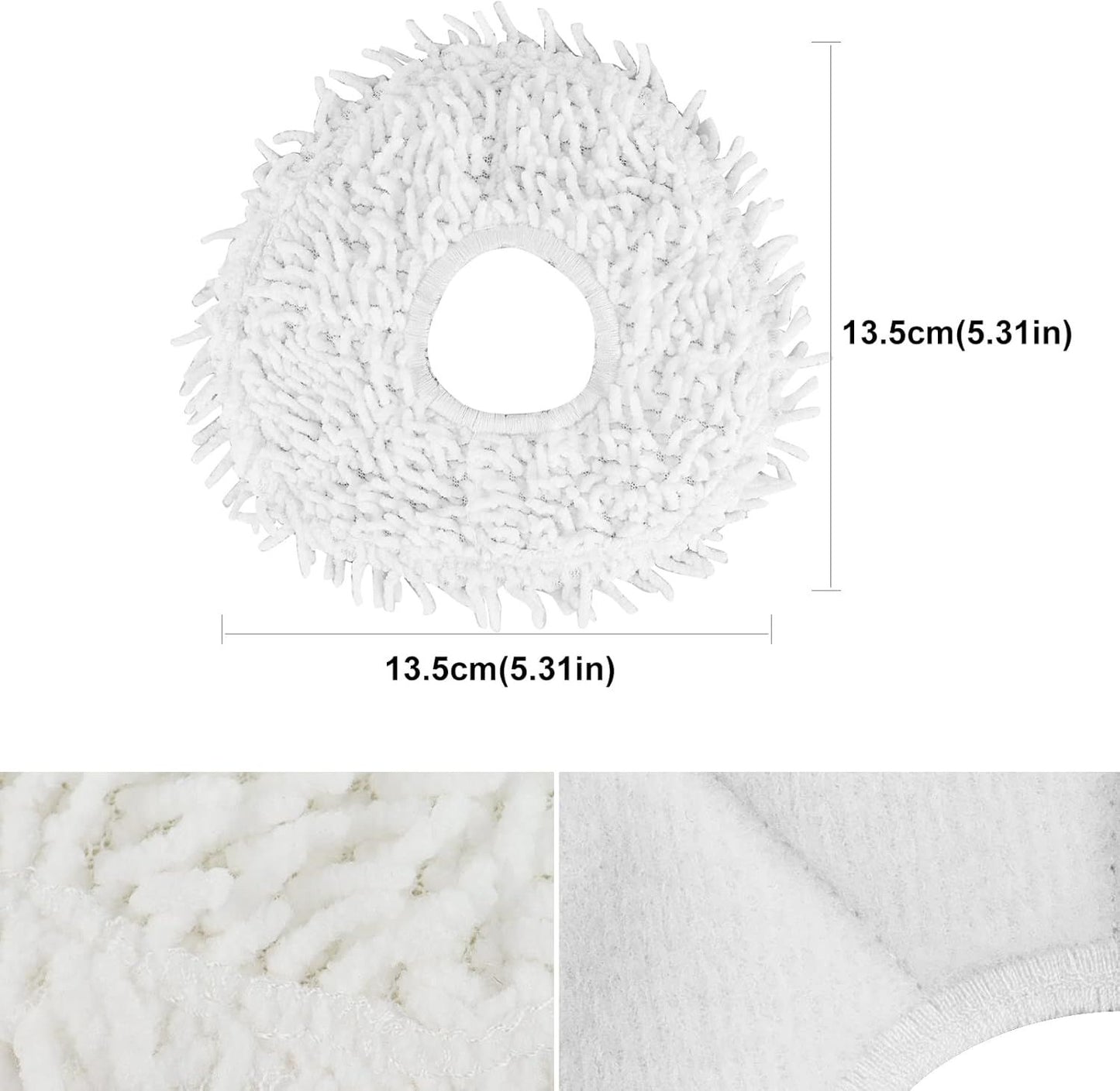 Replacement Accessories Compatible with Robot Sweeping Narwal T10,Microiber X2 ilters X4 Side Brushes X4 Mop Cloth X1 Brush