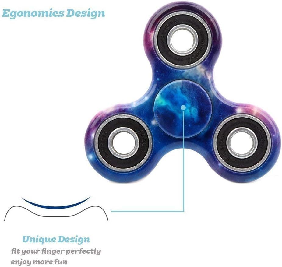 48 Pack Fidget Spinner Goodie Bag, Anxiety Stress Relief Fidget Toy Pack-Hand Spinner Party Favors for Kid Adult, Stocking Stuffer, Easter Basket Stuffers, Classroom Prizes
