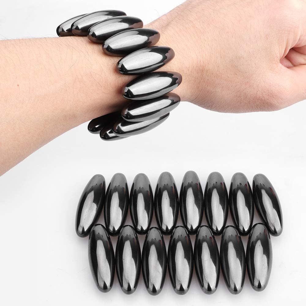 Fidget Toy Science Kits Magnets Hematite Stone Rattlesnake Eggs for Stress Relief, Large Magnetic Holiday Stocking Stuffer Set Ferrite Putty Magnet Blocks for Home Office Fridge Adults(18 PCS)