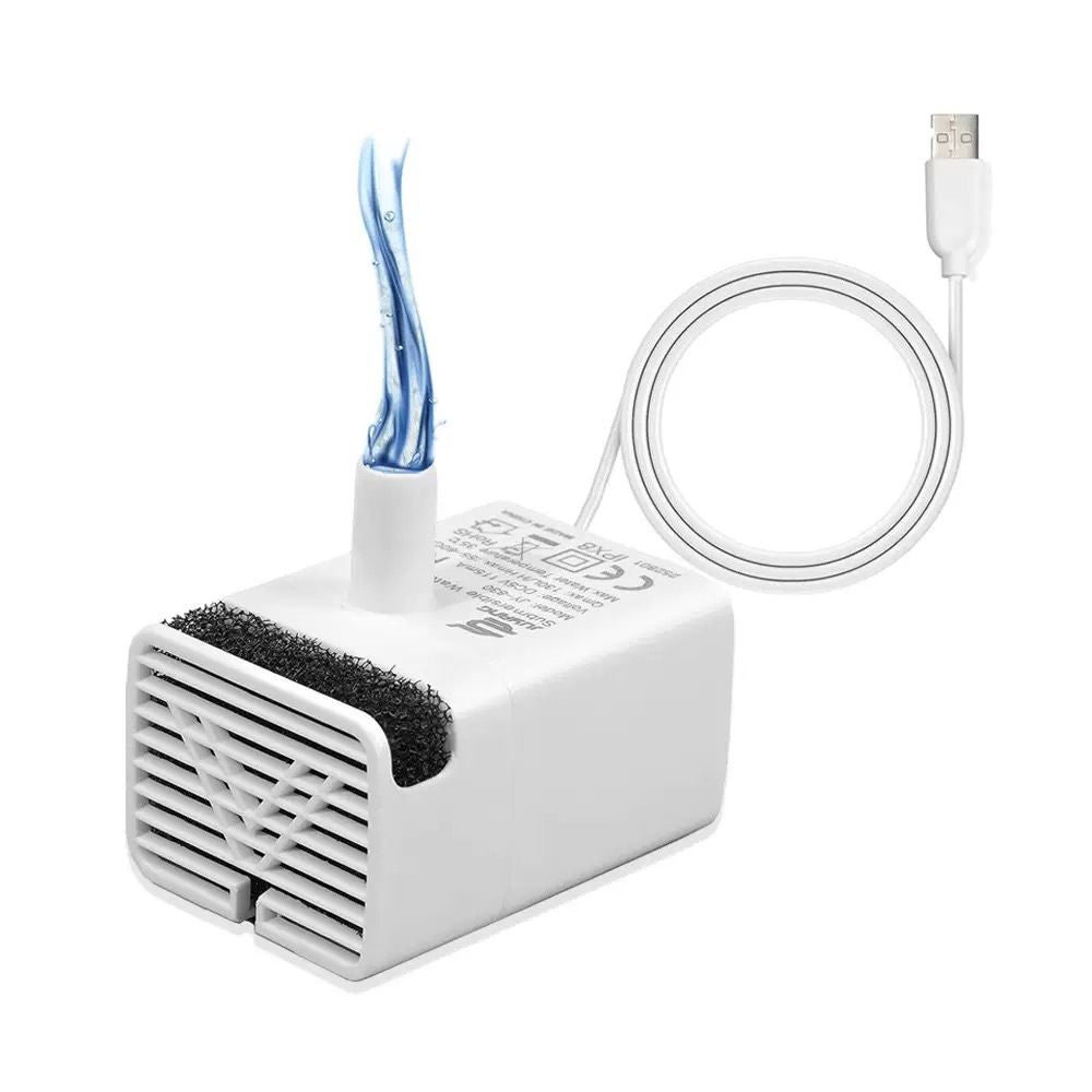 Replacement Water Pump for Pet Water Fountain - JY-830 Quiet Submersible Pump for Cat Dog Drinking Fountain - 5V USB Pump