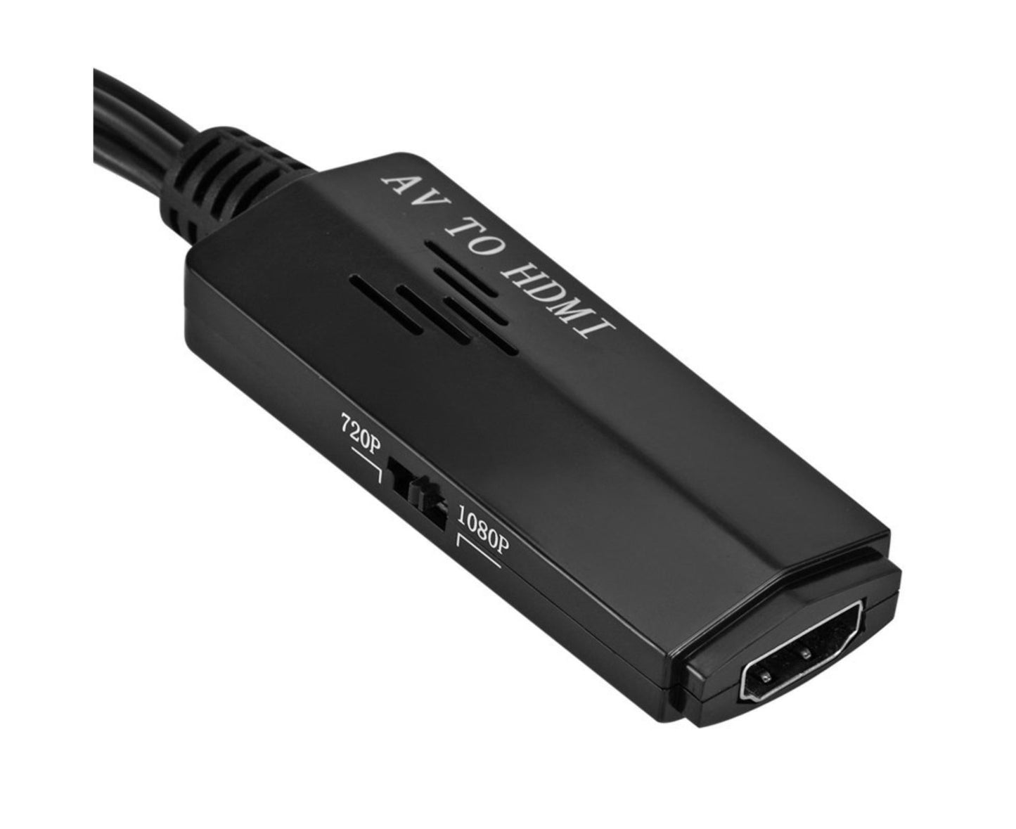 1080P High Clarity HDMI-compatible Male to Female RCA AV Video Audio Converter Cable Cord Adapter Long