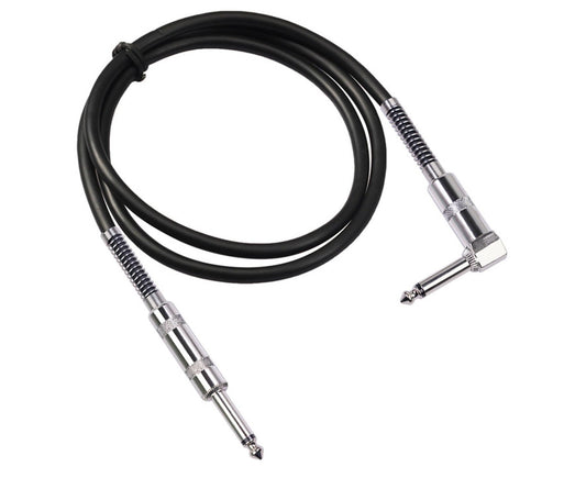 90 Degree Electric Guitar Audio Cable Musical Instruments Connecting Cord Line