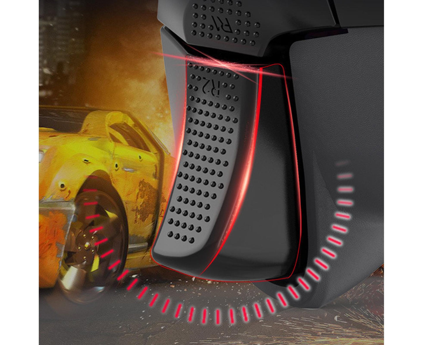 AG110 Game Joystick Vibration Ergonomic Design No Delay Wired Connection Non-slip Game Control Sensitive USB Wired Controller Game Joystic for XBox Black
