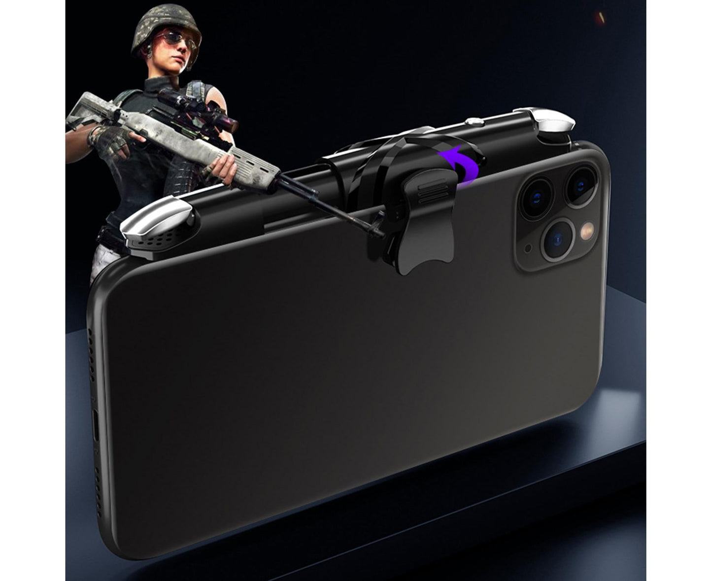 G5 Gamepad Easy to Use Portable ABS Mobile Phone Gaming Controller for Game Lovers Upgrade Version