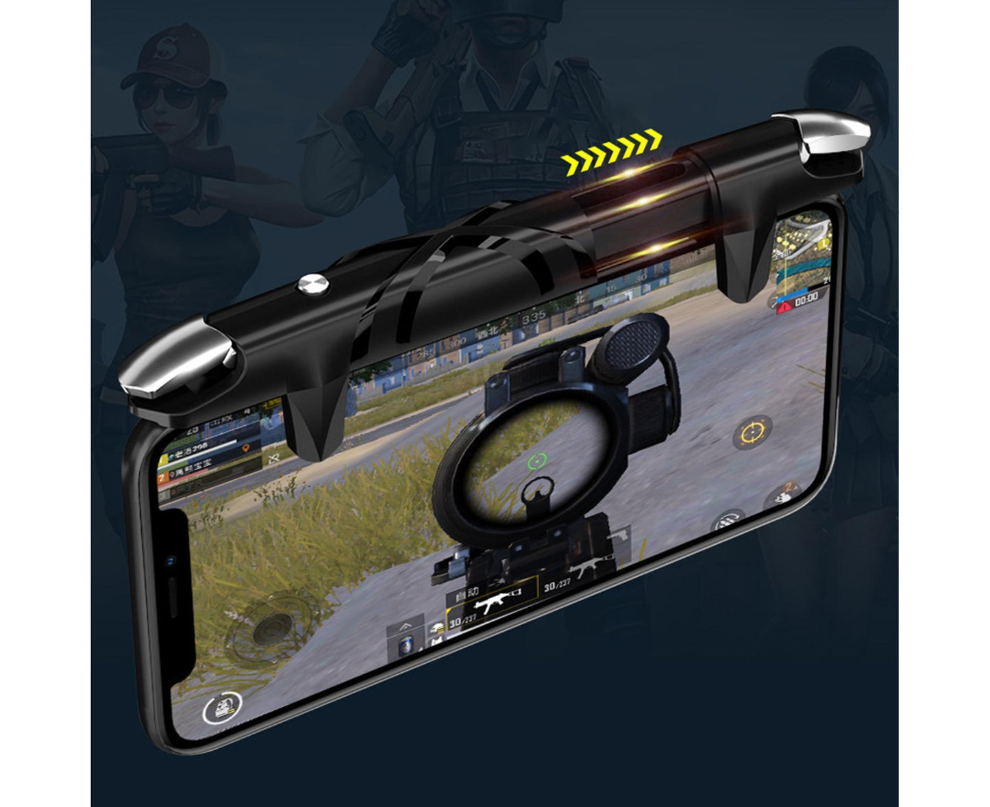 G5 Gamepad Easy to Use Portable ABS Mobile Phone Gaming Controller for Game Lovers Upgrade Version