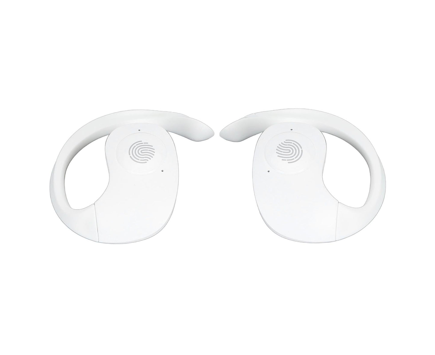Language Translator Earhooks Bluetooth 5.3 Support 144 Languages Online Translation Wireless Earbuds Device for Music and Calling White