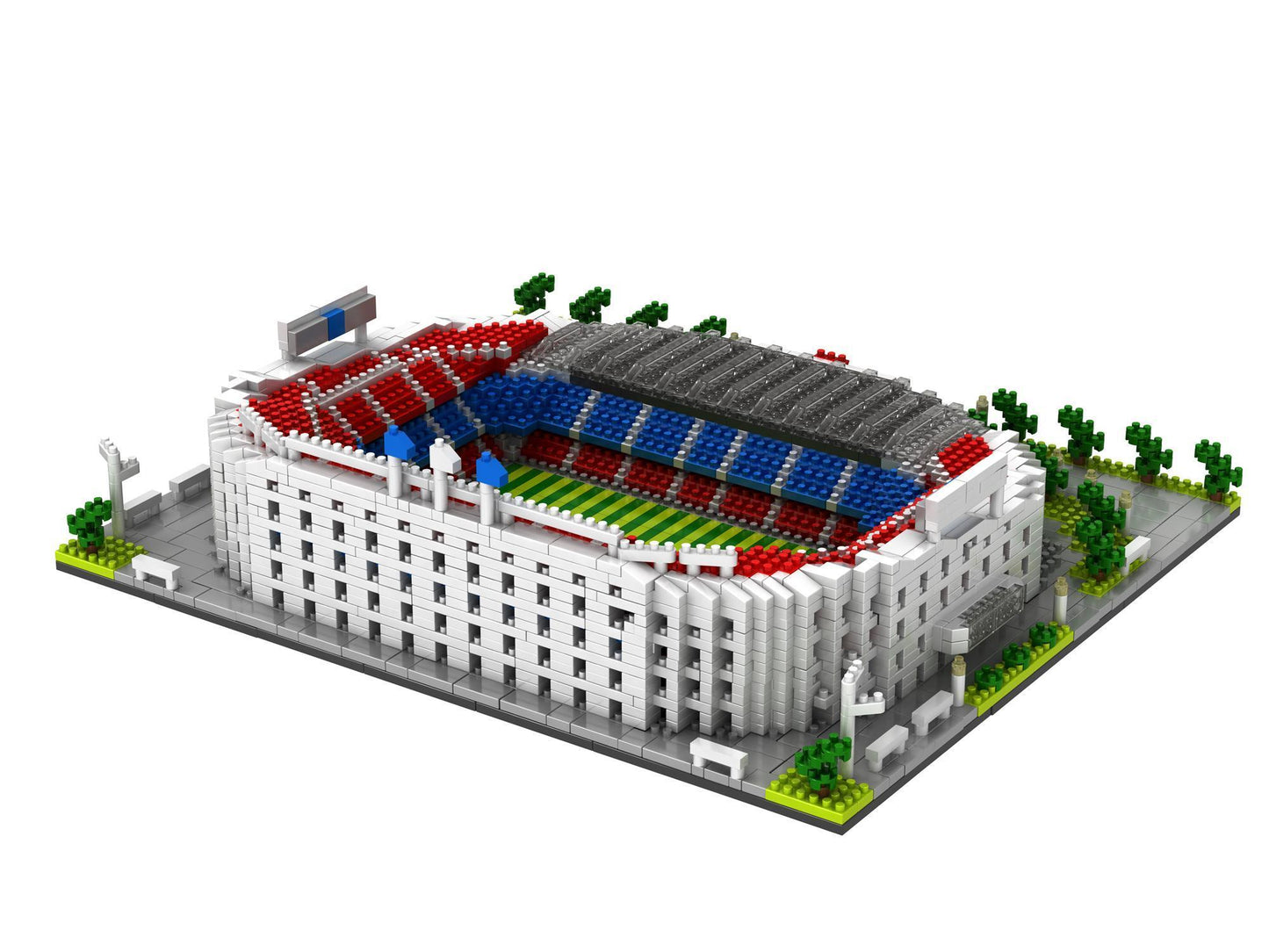 3500 Pcs Spotify Camp Nou Building Blocks Toys DIY Assemble Toys kits Model Kits