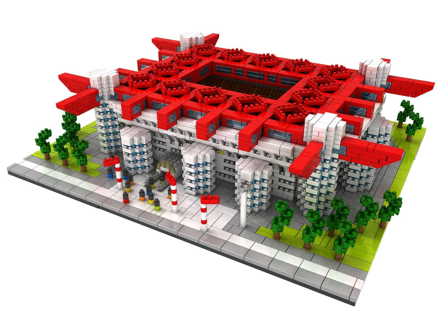 3800 Pcs San Siro Stadium Building Blocks Toys DIY Assemble Toys kits Model Kits