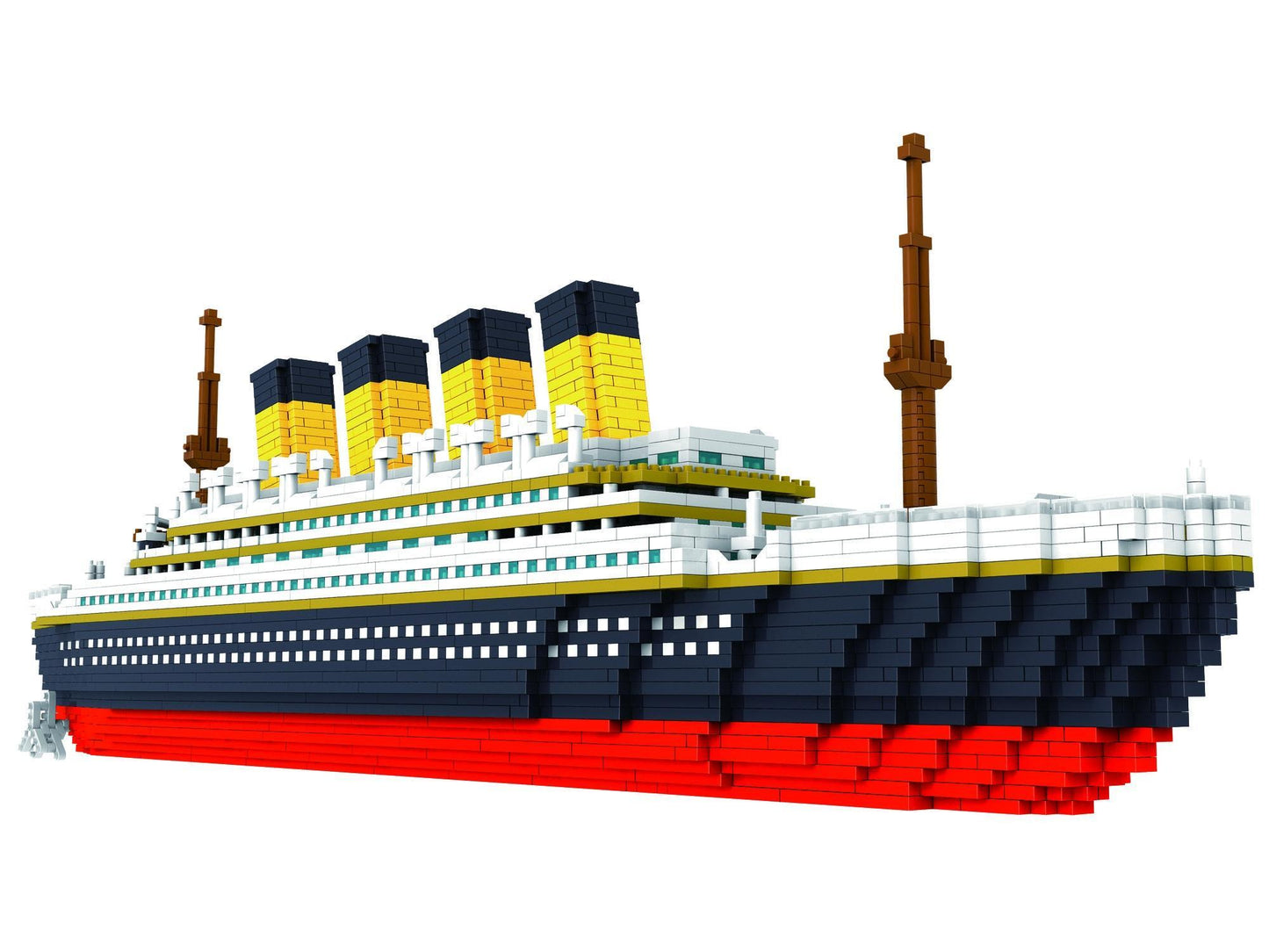 3800 Pcs Titanic Ship Building Blocks Toys DIY Assemble Toys kits Model Kits