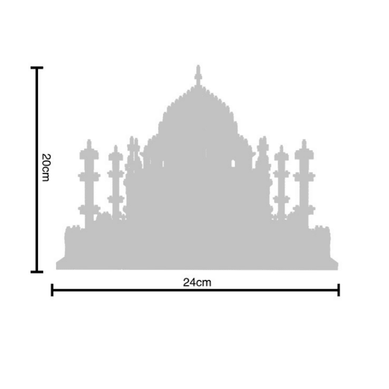 3950 Pcs Taj Mahal Building Blocks Toys DIY Assemble Toys kits Model Kits