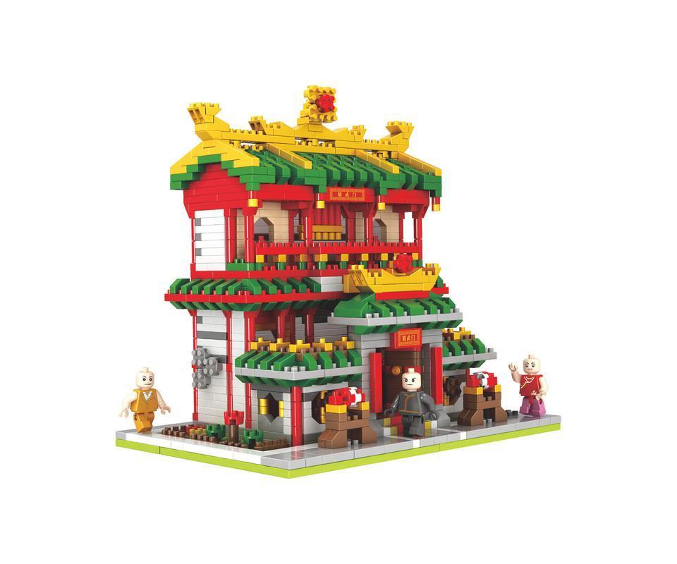 Fist Of Fury Building Blocks Model Toys Classic Design Suitable for Ornaments or Gifts 1800PCS