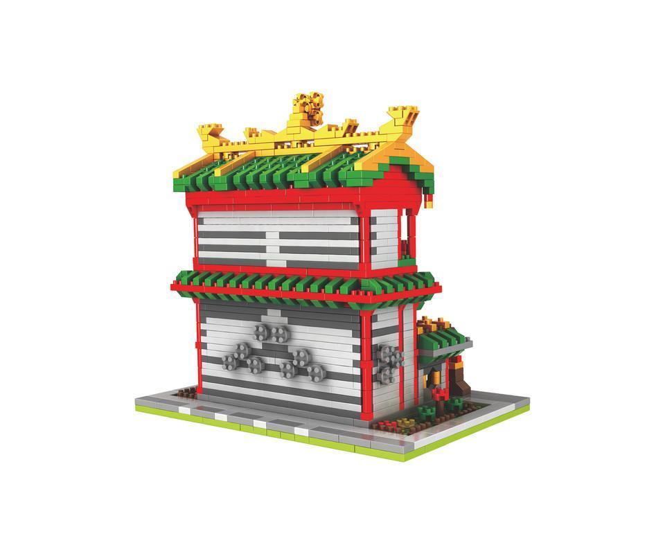 Fist Of Fury Building Blocks Model Toys Classic Design Suitable for Ornaments or Gifts 1800PCS