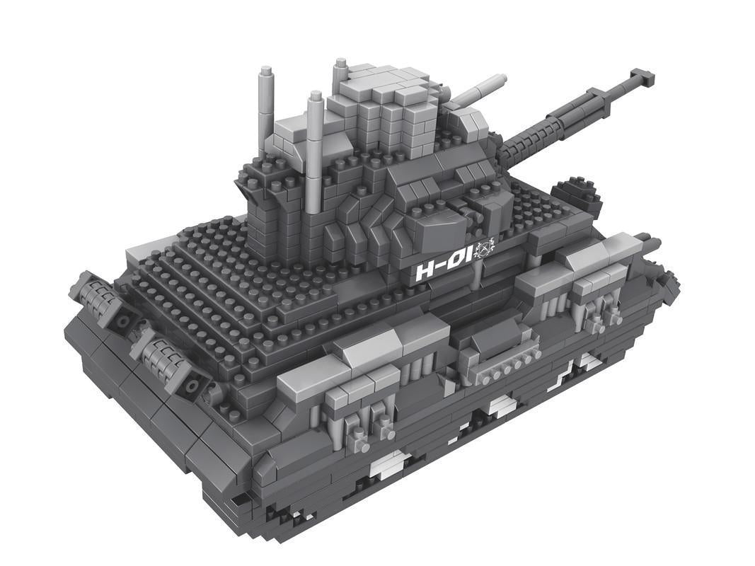 Tank Building Blocks Set  Military Style Perfect for babies Adults 1350PCS