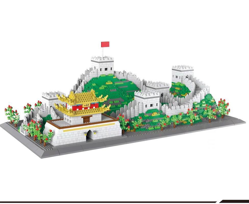 Great Wall Building Blocks Set Educational Decorative For History Buffs All Ages 6200PCS