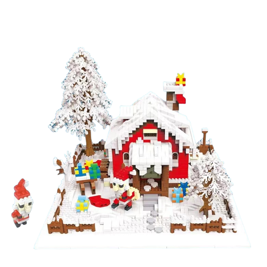 Christmas Snow Scene Building Blocks Set Holiday Gift Idea Building Blocks Toy Set 2900PCS