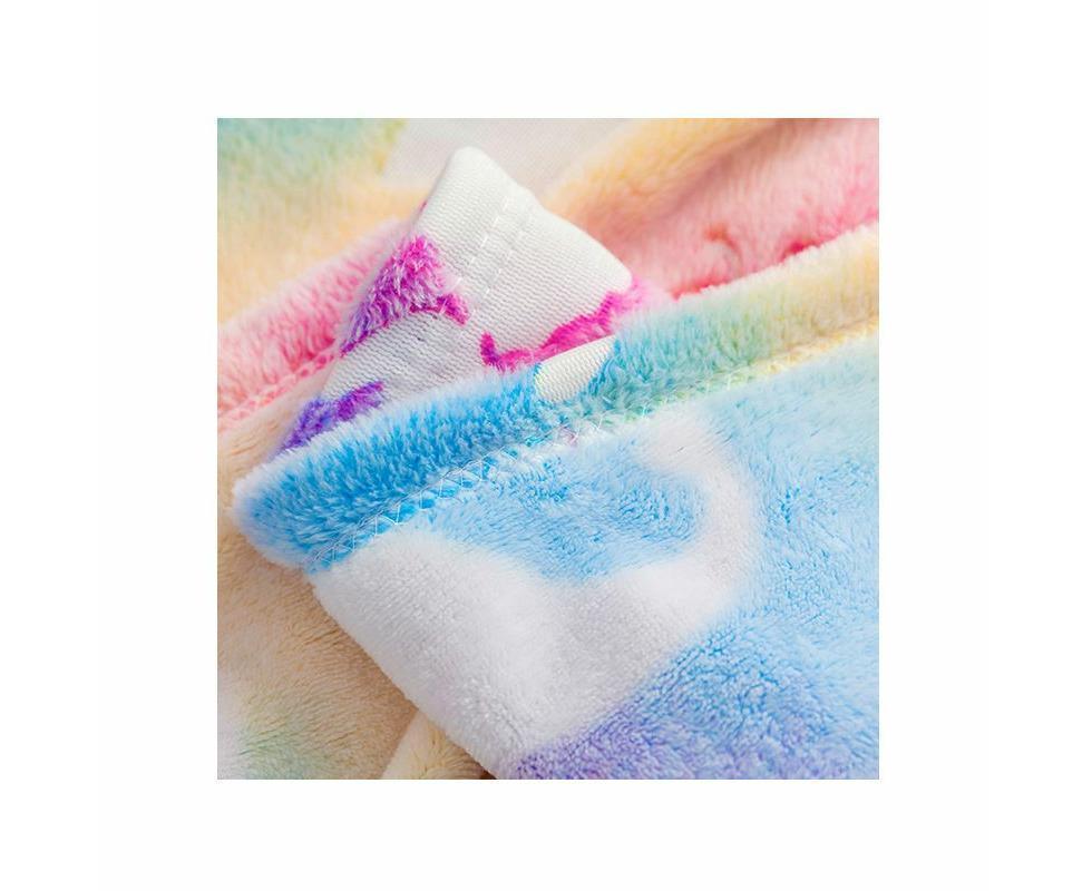 Blue Pink Mermaid Blanket Glow in The Dark Sleeping Bag Babies Birthday Gift Daughte