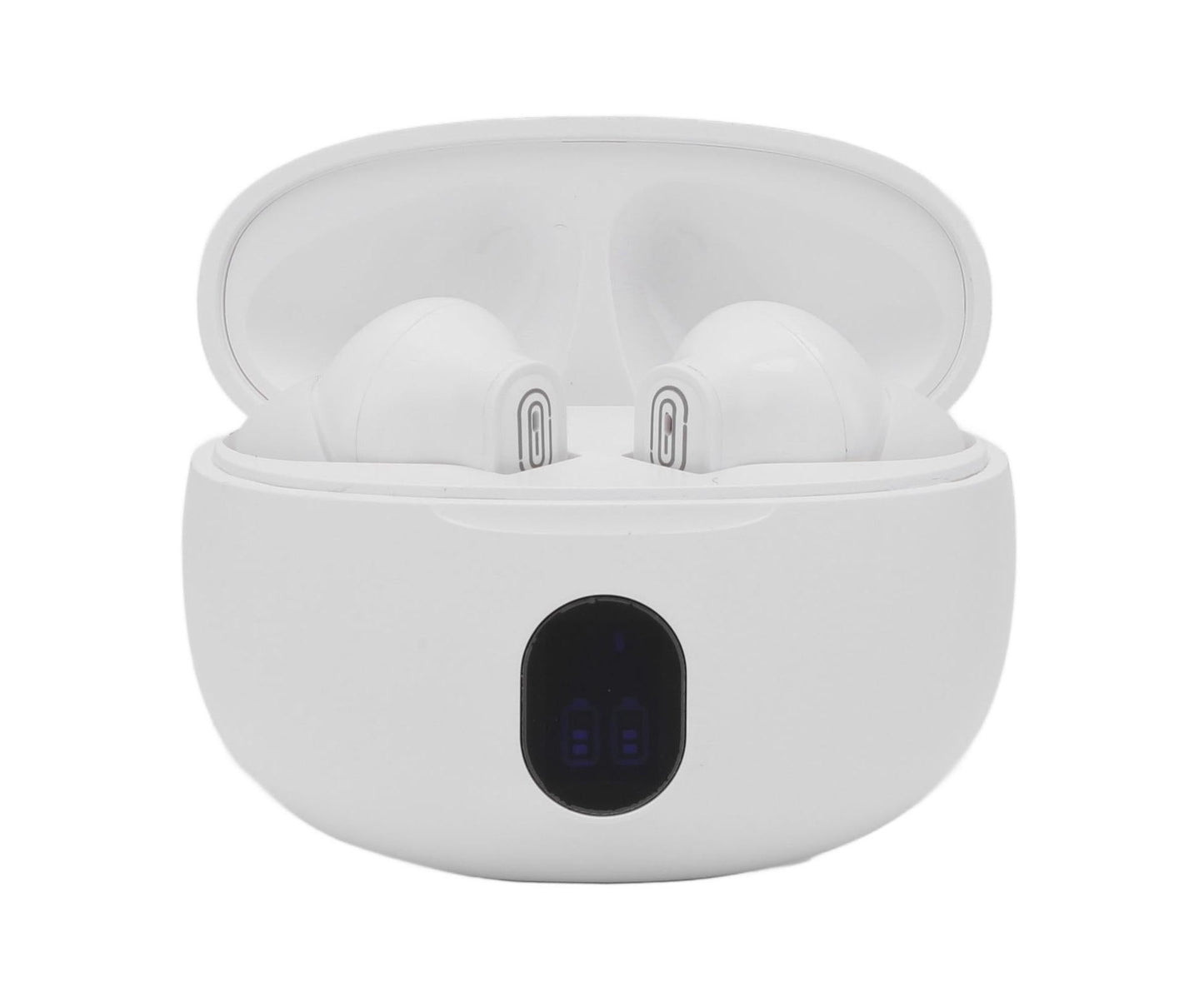 Language Translator Earbuds 144 Languages Bluetooth 5.4 Wireless Translation Device for Travel Business and Learning White