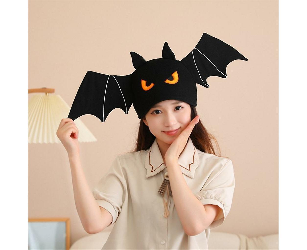 Lovely Bat Cap Adult Halloween Party Props Hat Teenagers Holiday Festival Hat