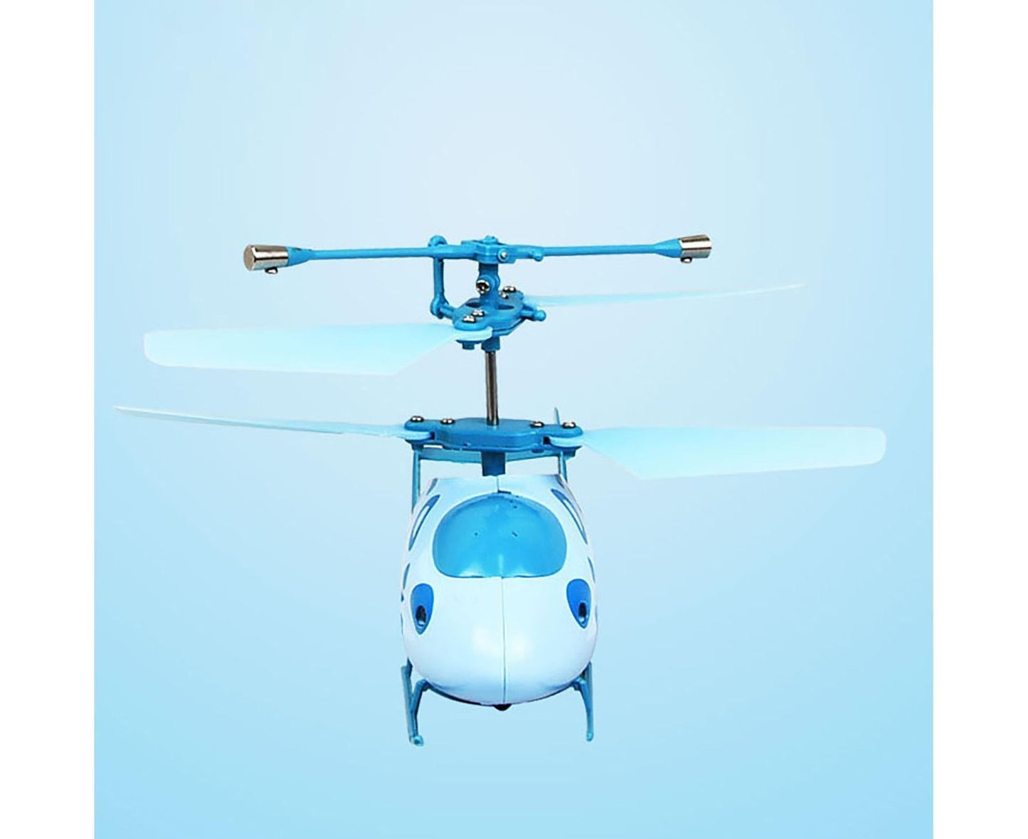 2.4GHz 2CH Mini RC Infrared Induction Helicopter Light Gyro Drone Model Boy and Girls Toy Yellow