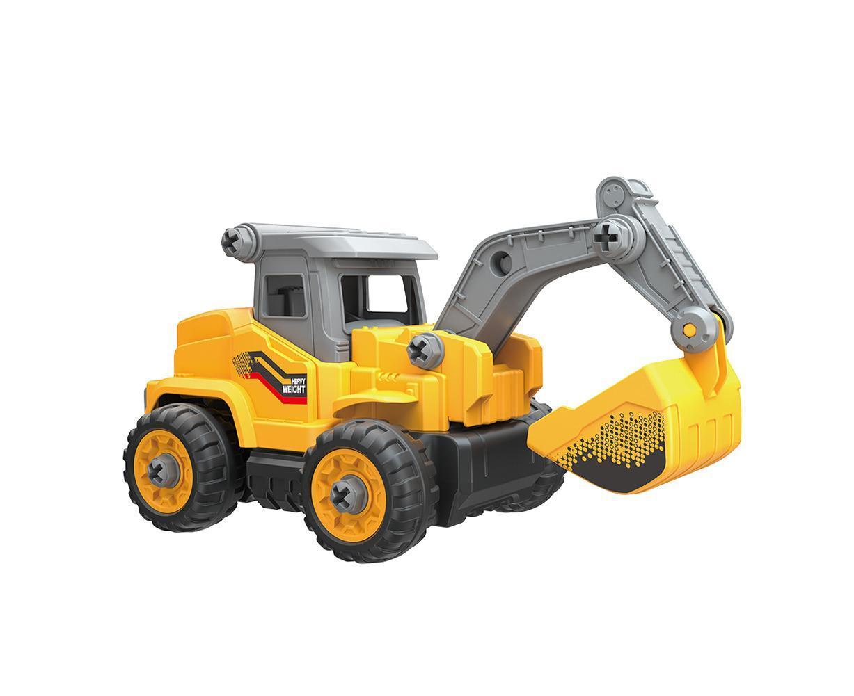 2.4GHz Remote Control DIY Assemble Bulldozer Excavator RC Car Boy and Girls Boy and Girl Toy