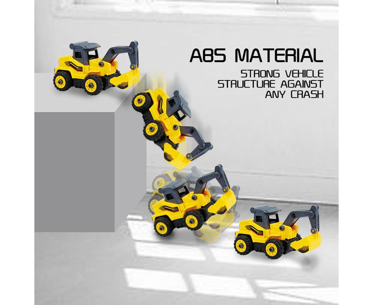 2.4GHz Remote Control DIY Assemble Bulldozer Excavator RC Car Boy and Girls Boy and Girl Toy