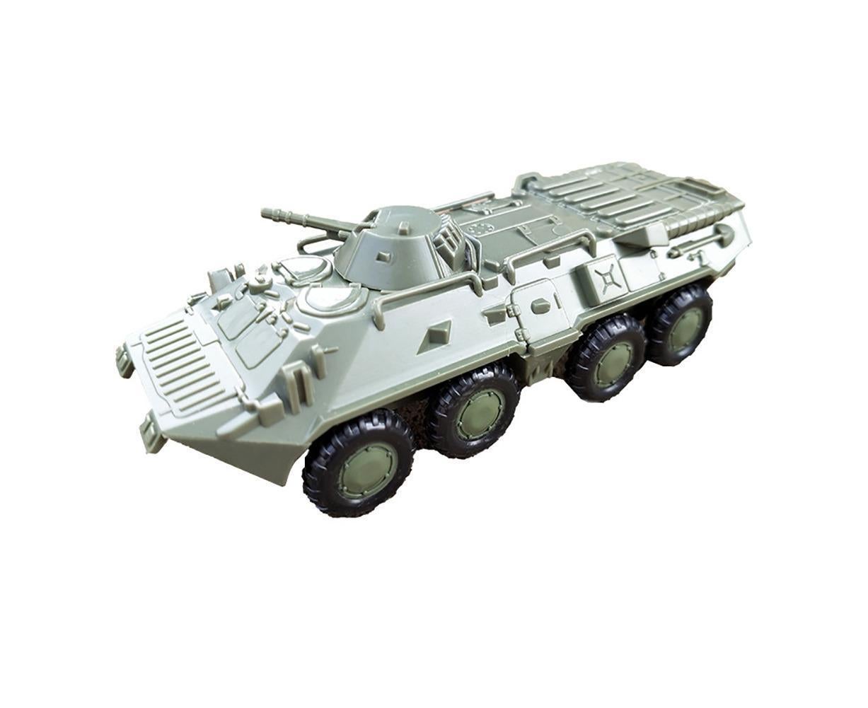 2Pcs/Set 1/72 M35 Truck BTR-80 Cavalry Carrier Model DIY Assembly Craft Boy and Girls Toy