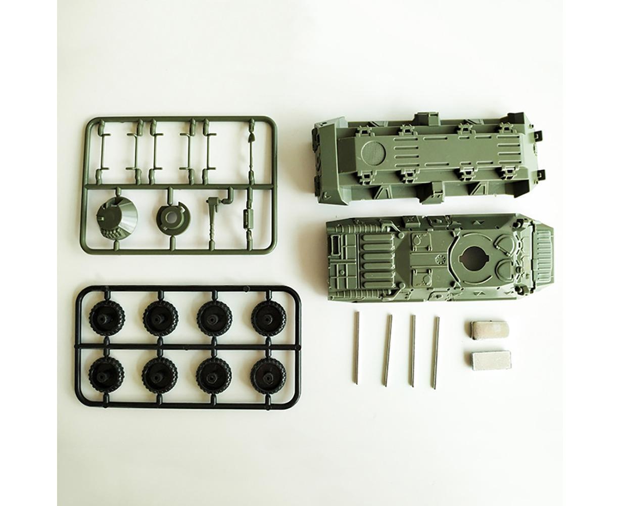 2Pcs/Set 1/72 M35 Truck BTR-80 Cavalry Carrier Model DIY Assembly Craft Boy and Girls Toy