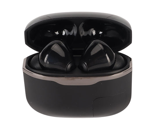 Wireless Earbuds Bluetooth 5.0 LED Digital Display 24Hrs Play Time HiFi Sports Earphones for Music Black