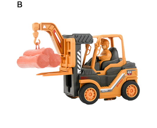 Car Model Lightweight Creative Plastic Press Inertial Engineering Vehicle for Boy and Girl