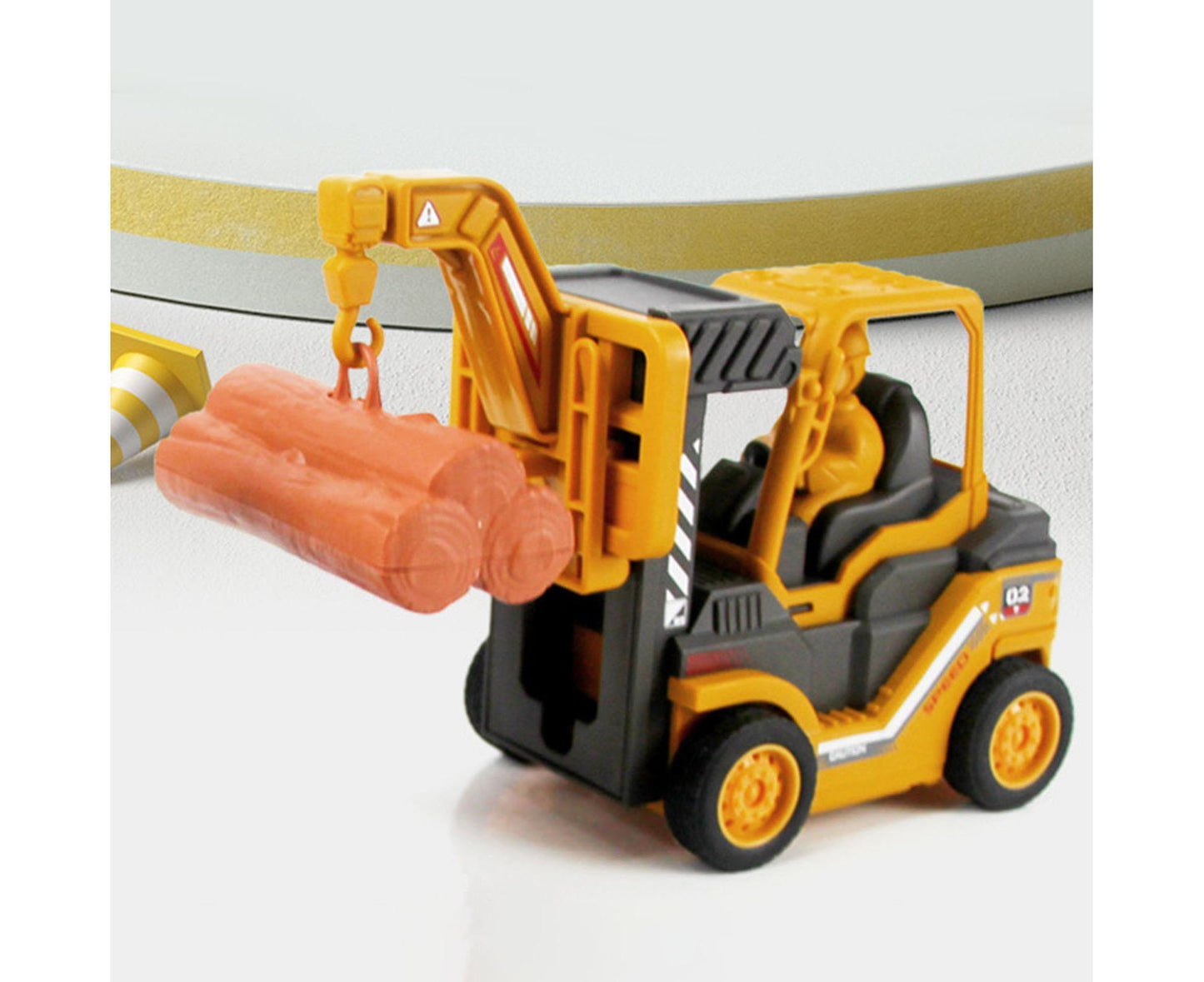 Car Model Lightweight Creative Plastic Press Inertial Engineering Vehicle for Boy and Girl
