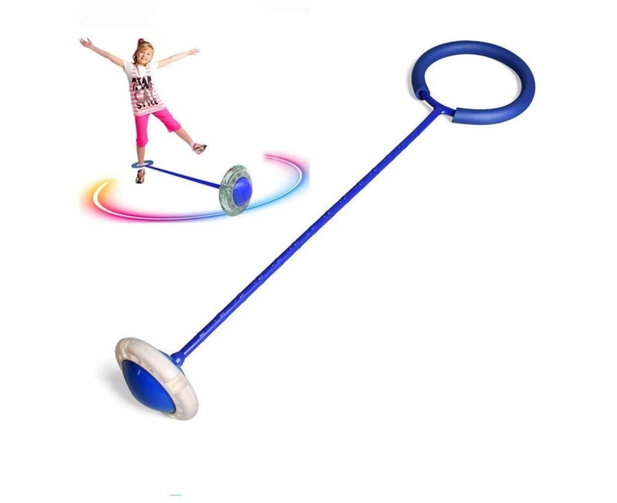 Boy and Girl Jumping Ball, Fitness Jumping Sports Swing Ball, Boy and Girl Fitness Fat Burning Skipping-Blue