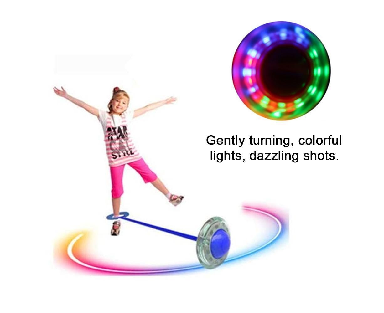 Boy and Girl Jumping Ball, Fitness Jumping Sports Swing Ball, Boy and Girl Fitness Fat Burning Skipping-Blue