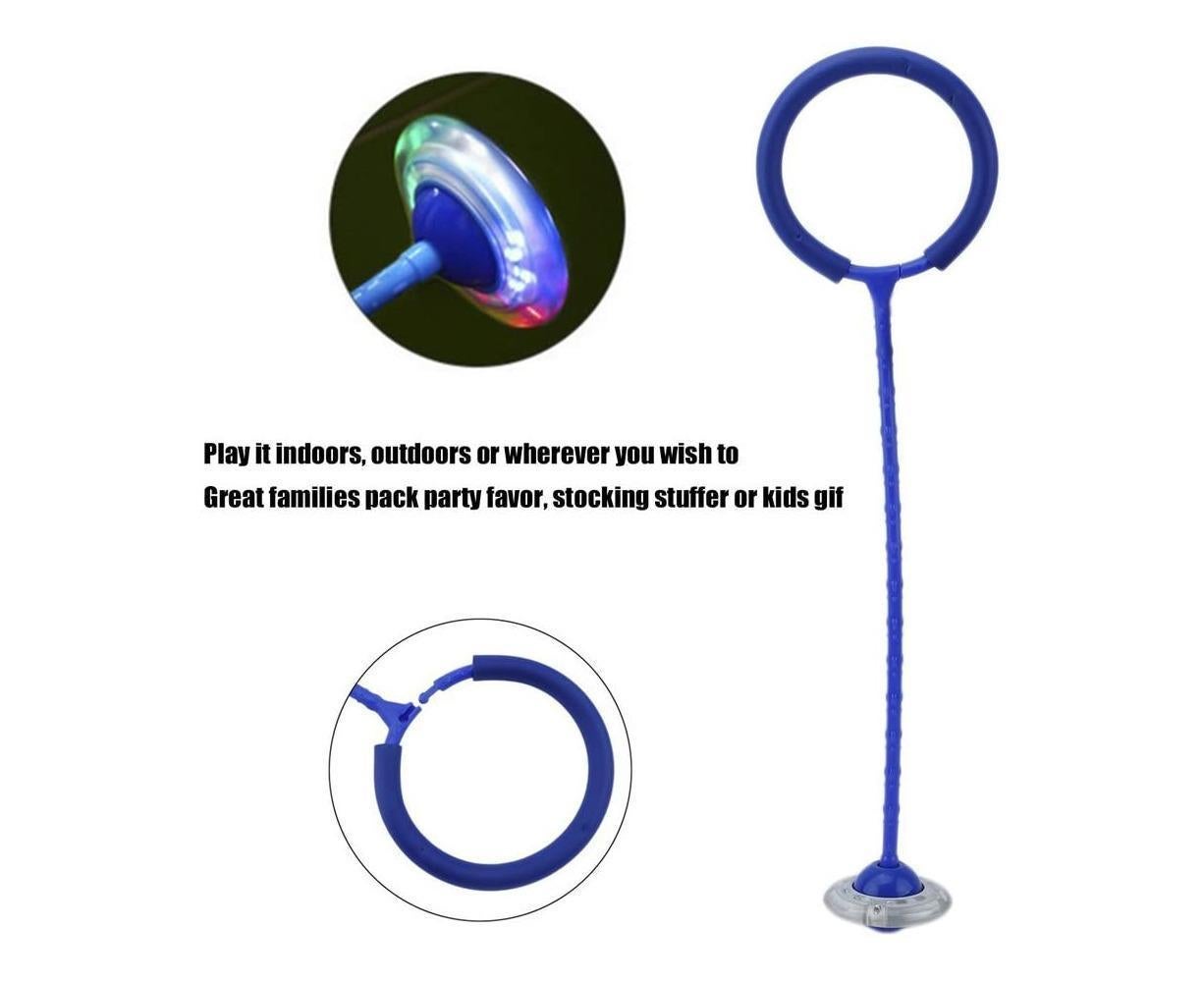 Boy and Girl Jumping Ball, Fitness Jumping Sports Swing Ball, Boy and Girl Fitness Fat Burning Skipping-Blue