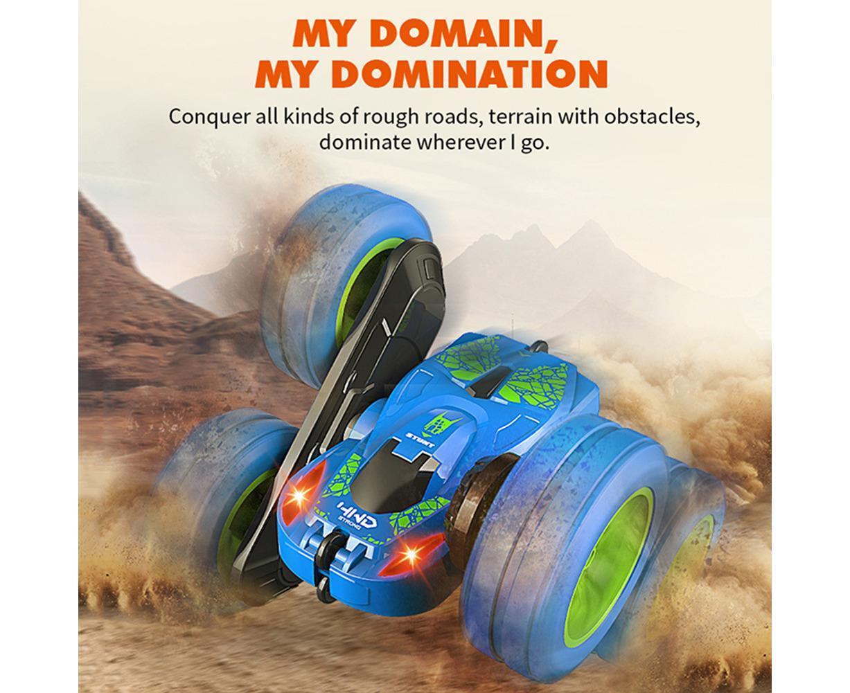 JJRC Q9 2.4GHzHz 4WD 6CH Remote Control Off-Road Stunt Double Sided Car Boy and Girls Toy