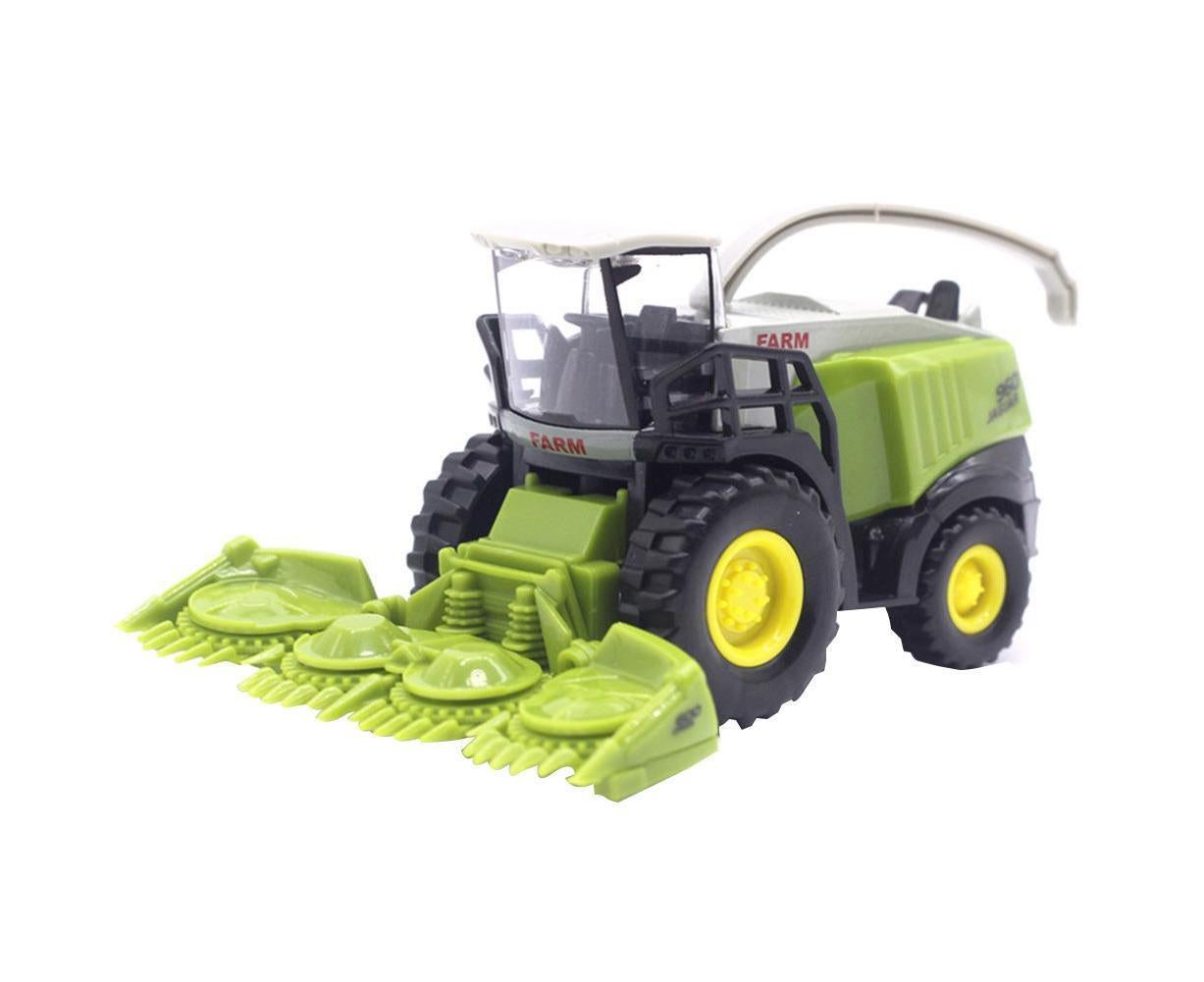 Mini 1/43 Agricultural Harvester Model Boy and Girl Boy and Girls Alloy Car Toy Birthday Gift