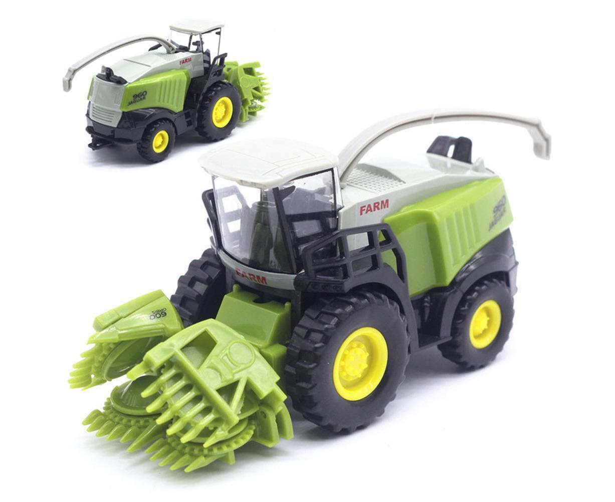 Mini 1/43 Agricultural Harvester Model Boy and Girl Boy and Girls Alloy Car Toy Birthday Gift